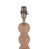 Laura Ashley Maria Floor Lamp Wood and Antique Brass